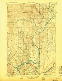 Okanogan 1905 topographic map thumbnail