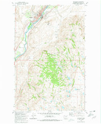 Okanogan 1980 topographic map thumbnail