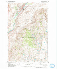 Okanogan 1980 topographic map thumbnail