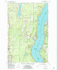 Olalla 1953 topographic map preview