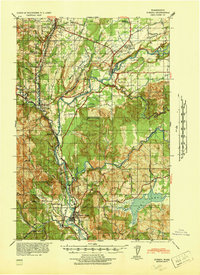 Olequa topographic map thumbnail