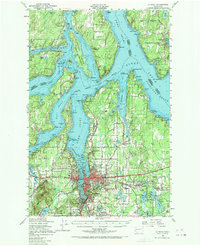 Olympia topographic map thumbnail