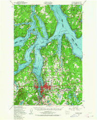 Olympia 1949 topographic map thumbnail