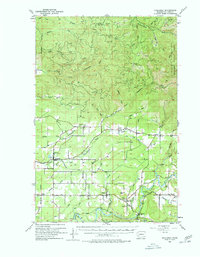 Onalaska 1954 topographic map preview