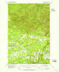 Onalaska 1954 topographic map preview