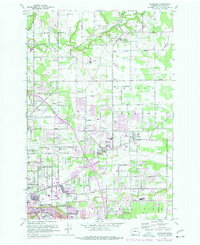 Orchards 1961 topographic map preview