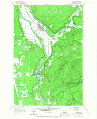 Orting 1956 topographic map thumbnail