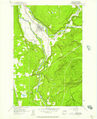 Orting 1956 topographic map thumbnail