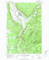 Orting 1956 topographic map thumbnail