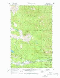 Oso 1956 topographic map thumbnail