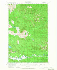 Oso 1956 topographic map preview