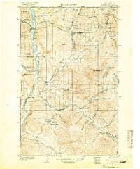 Osoyoos topographic map thumbnail