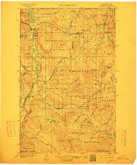 Osoyoos 1904 topographic map preview