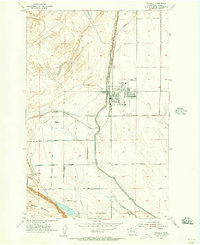 Othello 1954 topographic map thumbnail