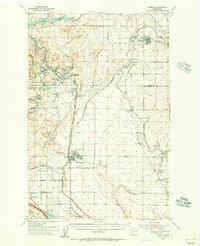 Othello 1954 topographic map preview
