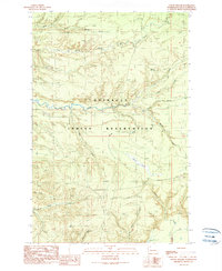O'Took Prairie 1990 topographic map thumbnail