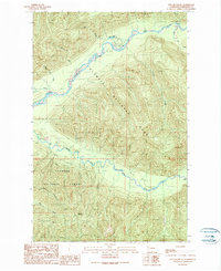 Owl Mountain 1990 topographic map thumbnail