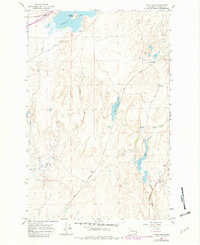 Palm Lake 1964 topographic map thumbnail