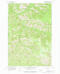 Panjab Creek 1967 topographic map thumbnail