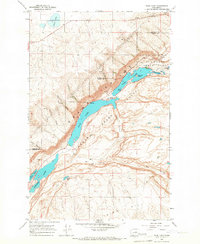 Park Lake 1965 topographic map thumbnail