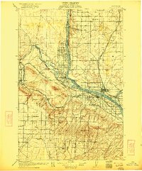Pasco 1917 topographic map preview