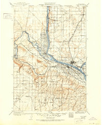 Pasco 1917 topographic map thumbnail