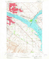 Pasco 1964 topographic map thumbnail