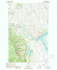 Pateros 1989 topographic map thumbnail