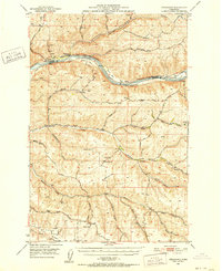 Penawawa 1950 topographic map thumbnail