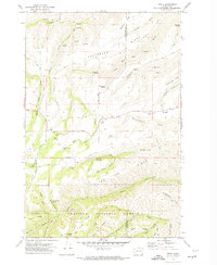 Peola 1971 topographic map preview