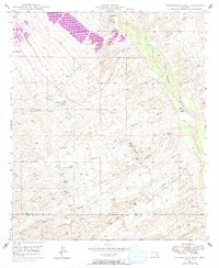 Peppersauce Wash 1948 topographic map thumbnail