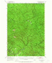 Pigeon Springs 1953 topographic map thumbnail