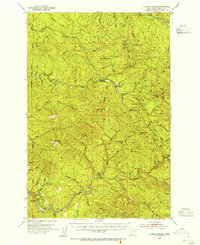 Pigeon Springs 1953 topographic map thumbnail