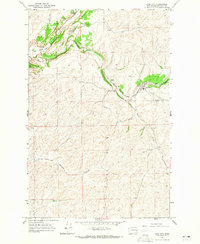 Pine City 1964 topographic map thumbnail