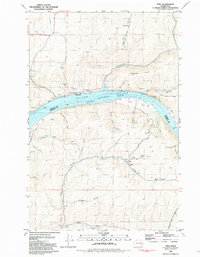 Ping 1981 topographic map thumbnail