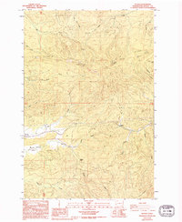 Pluvius 1986 topographic map thumbnail