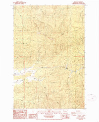Pluvius 1986 topographic map thumbnail