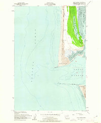 Point Brown 1955 topographic map preview