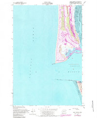 Point Brown 1955 topographic map thumbnail