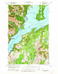 Point Misery 1936 topographic map thumbnail