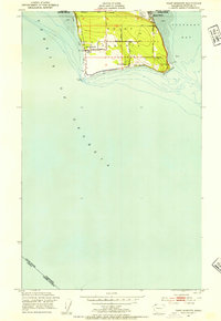 Point Roberts 1952 topographic map thumbnail