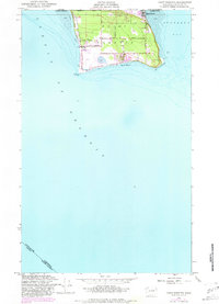 Point Roberts 1952 topographic map preview