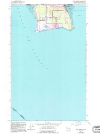 Point Roberts 1952 topographic map thumbnail
