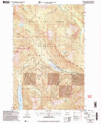 Polallie Ridge 2003 topographic map thumbnail