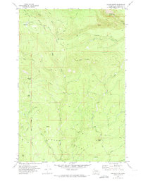 Poland Butte 1970 topographic map thumbnail