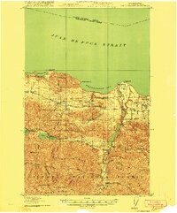Port Crescent topographic map thumbnail