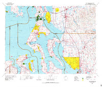 Port Townsend 1975 topographic map thumbnail