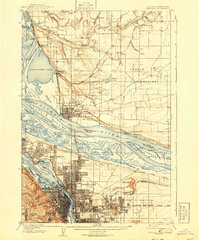 Portland 1905 topographic map thumbnail