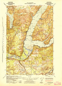 Potlatch 1943 topographic map preview