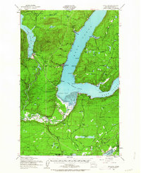 Potlatch 1952 topographic map thumbnail